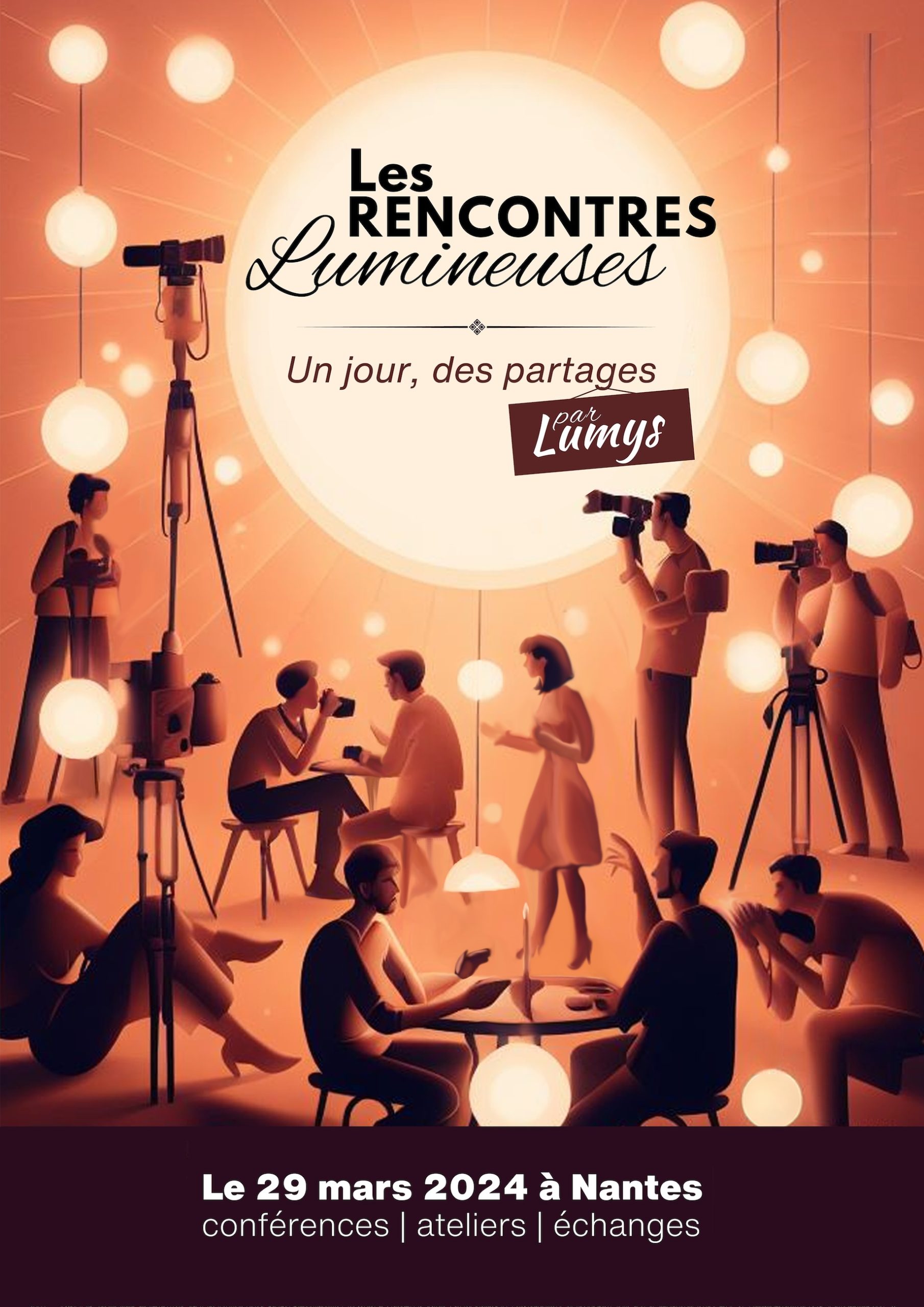 Les Rencontres Lumineuses – un jour, des partages